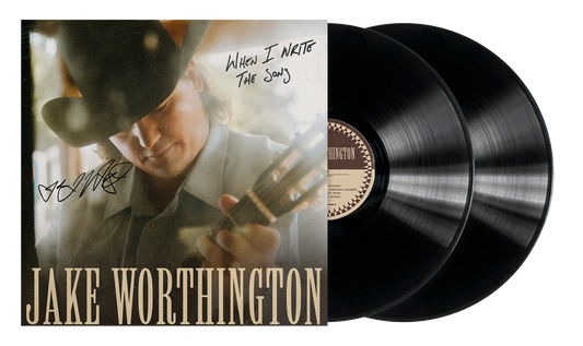 Preorder: New Jake Worthington Signed Vinyl "When I Write The Song"